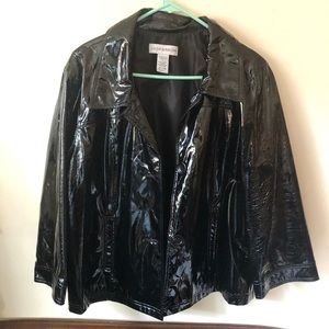 Goth vinyl jacket